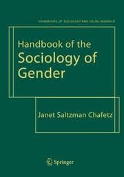 Tapa de Handbook of the Sociology of Gender (Handbooks of Sociology and Social Research)