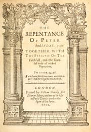 Tapa de The repentance of Peter and Iudas