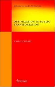Tapa de Optimization in Public Transportation