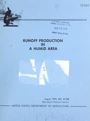 Tapa de Runoff production in a humid area
