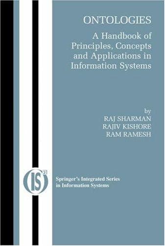 Tapa de Ontologies (Integrated Series in Information Systems)