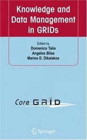 Tapa de Knowledge and data management in GRIDs