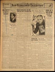 Tapa de The San Francisco examiner