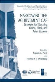 Tapa de Narrowing the achievement gap