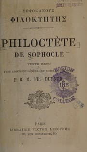 Tapa de Sophokleous philoktētēs