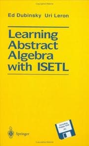 Tapa de Learning Abstract Algebra with ISETL