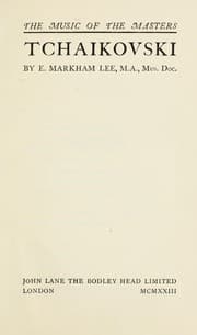 Tapa de Tchaikovski