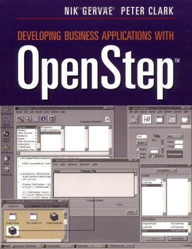 Tapa de Developing Business Applications with OpenStepTM