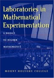 Tapa de Laboratories in mathematical experimentation