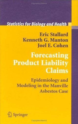 Tapa de Forecasting Product Liability Claims