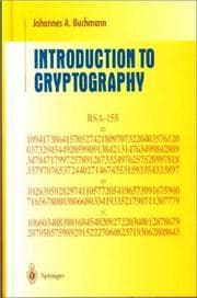 Tapa de Introduction to cryptography