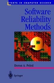 Tapa de Software Reliability Methods (Texts in Computer Science)