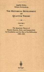 Tapa de Historical Development of Quantum Theory