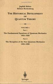 Tapa de Historical Development of Quantum Theory Vol. 4