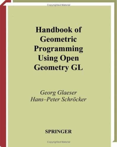 Tapa de Handbook of geometric programming using Open Geometry GL