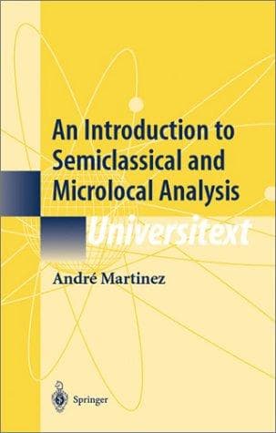 Tapa de An Introduction to Semiclassical and Microlocal Analysis