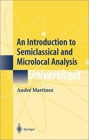 Tapa de An Introduction to Semiclassical and Microlocal Analysis