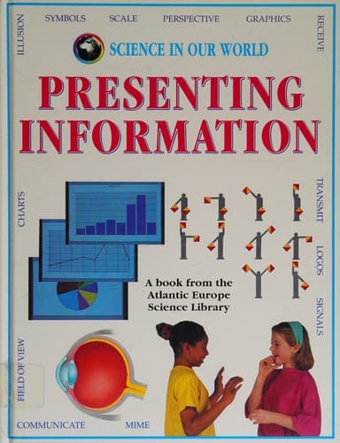 Tapa de Presenting Information (Science in Our World)