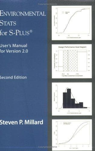 Tapa de EnvironmentalStats for S-PLUS