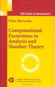 Tapa de Computational Excursions in Analysis and Number Theory