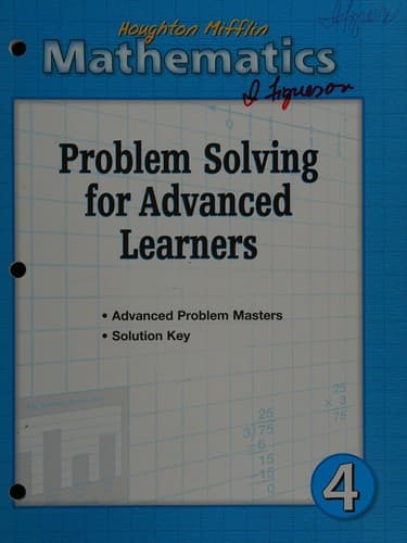 Tapa de Houghton Mifflin mathematics