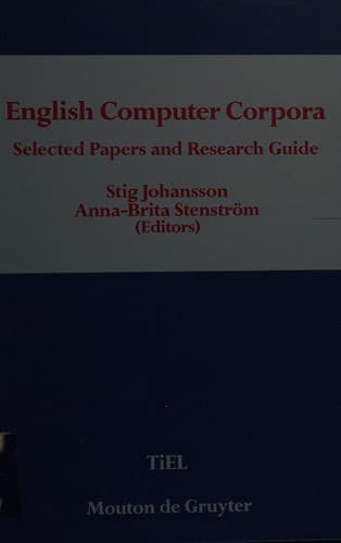 Tapa de English computer corpora