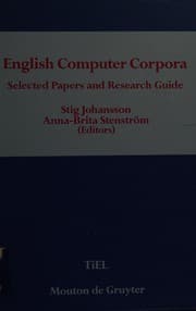 Tapa de English computer corpora