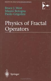 Tapa de Physics of fractal operators