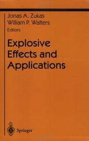 Tapa de Explosive effects and applications