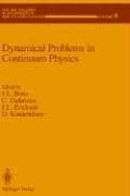 Tapa de Dynamical problems in continuum physics