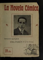 Tapa de Una pasión y un frac