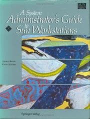Tapa de A systems administrator's guide to Sun workstations