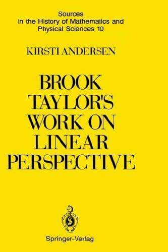 Tapa de Brook Taylor's Work on Linear Perspective