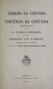 Tapa de Urbano da Cortona e Vincenzo da Cortona