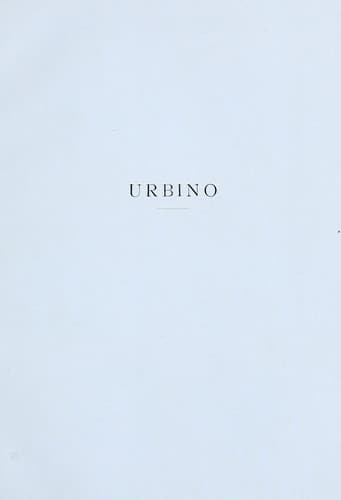 Tapa de Urbino