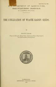Tapa de The utilization of waste raisin seeds