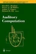 Tapa de Auditory computation