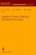Tapa de Adaptive control, filtering, and signal processing