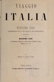 Tapa de Viaggio in Italia