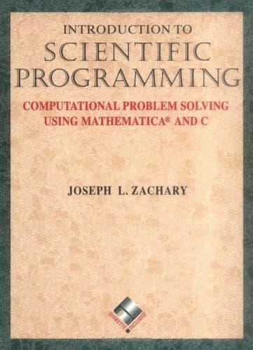 Tapa de Introduction to scientific programming