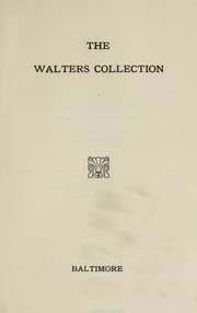 Tapa de The Walters collection