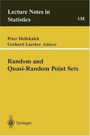 Tapa de Random and quasi-random point sets