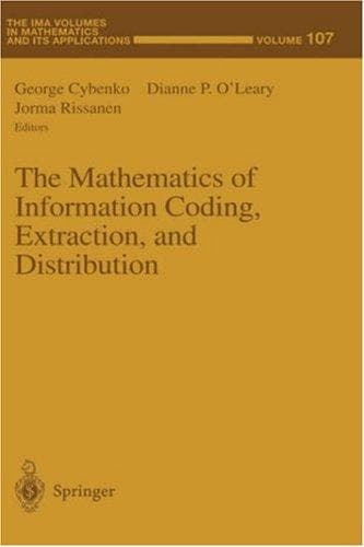 Tapa de The mathematics of information coding, extraction, and distribution
