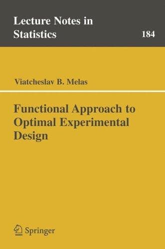 Tapa de Functional Approach to Optimal Experimental Design