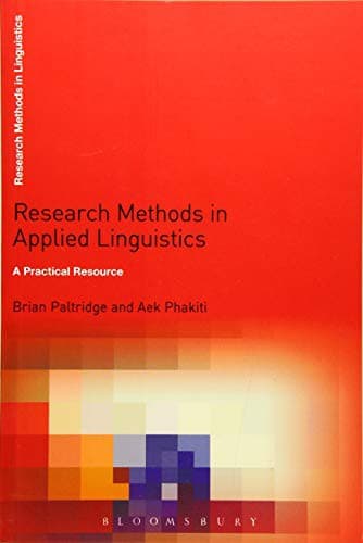 Tapa de Research Methods in Applied Linguistics