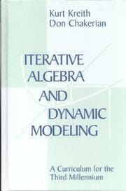 Tapa de Iterative algebra and dynamic modeling
