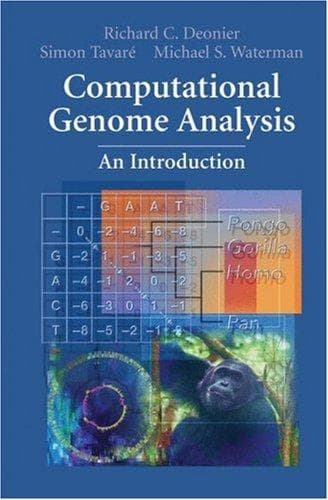 Tapa de Computational genome analysis