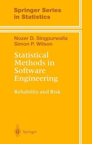 Tapa de Statistical methods in software engineering