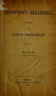 Tapa de Xenophon's Hellenika