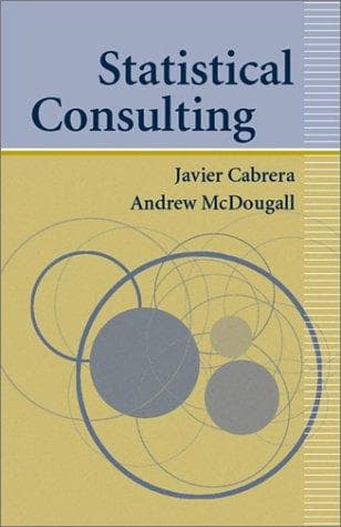 Tapa de Statistical consulting
